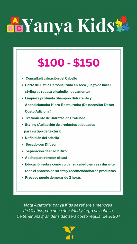 DEPÓSITO SERVICIO YANYA KIDS