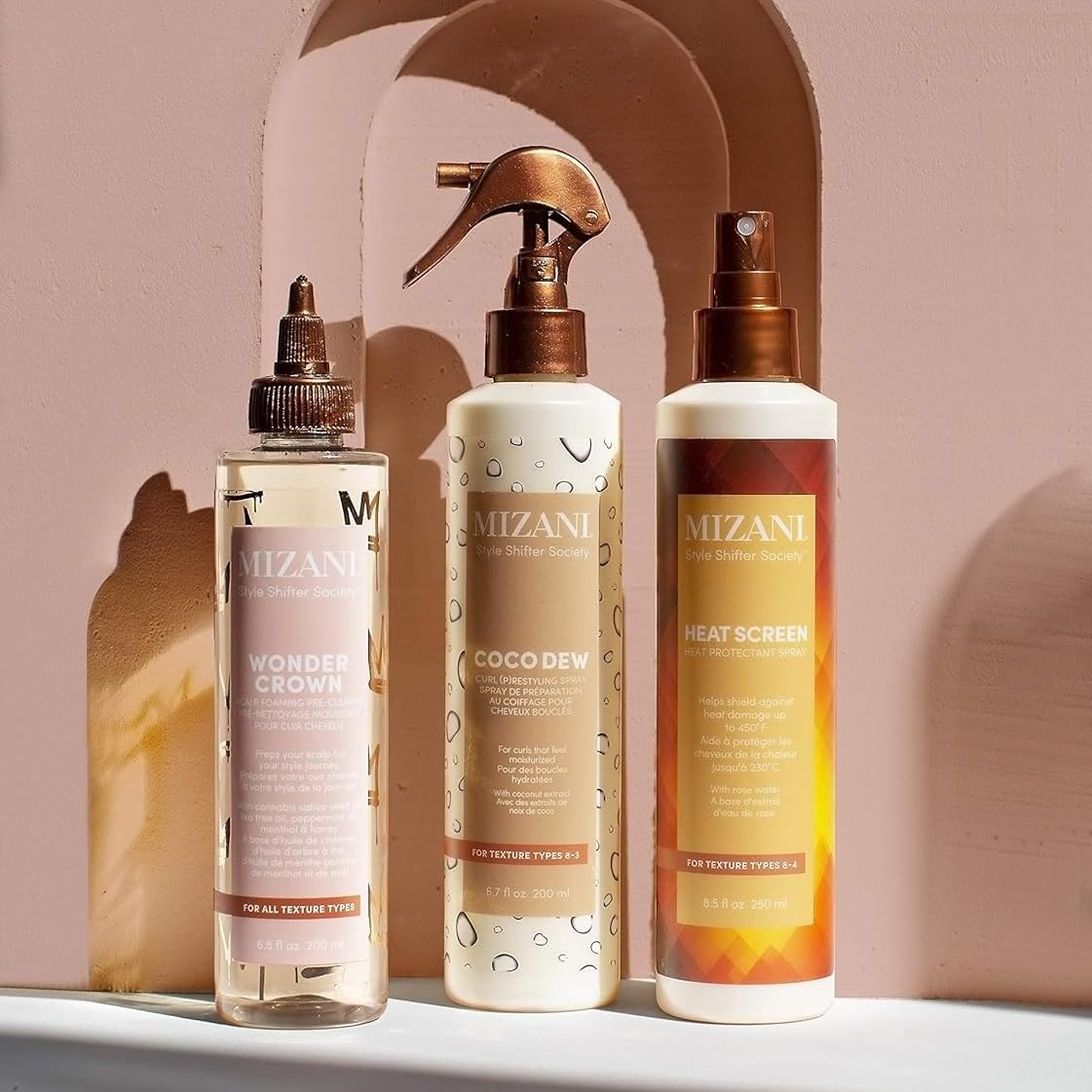 MIZANI HEAT SCREEN HAIR PROTECTANT SPRAY 8.5oz