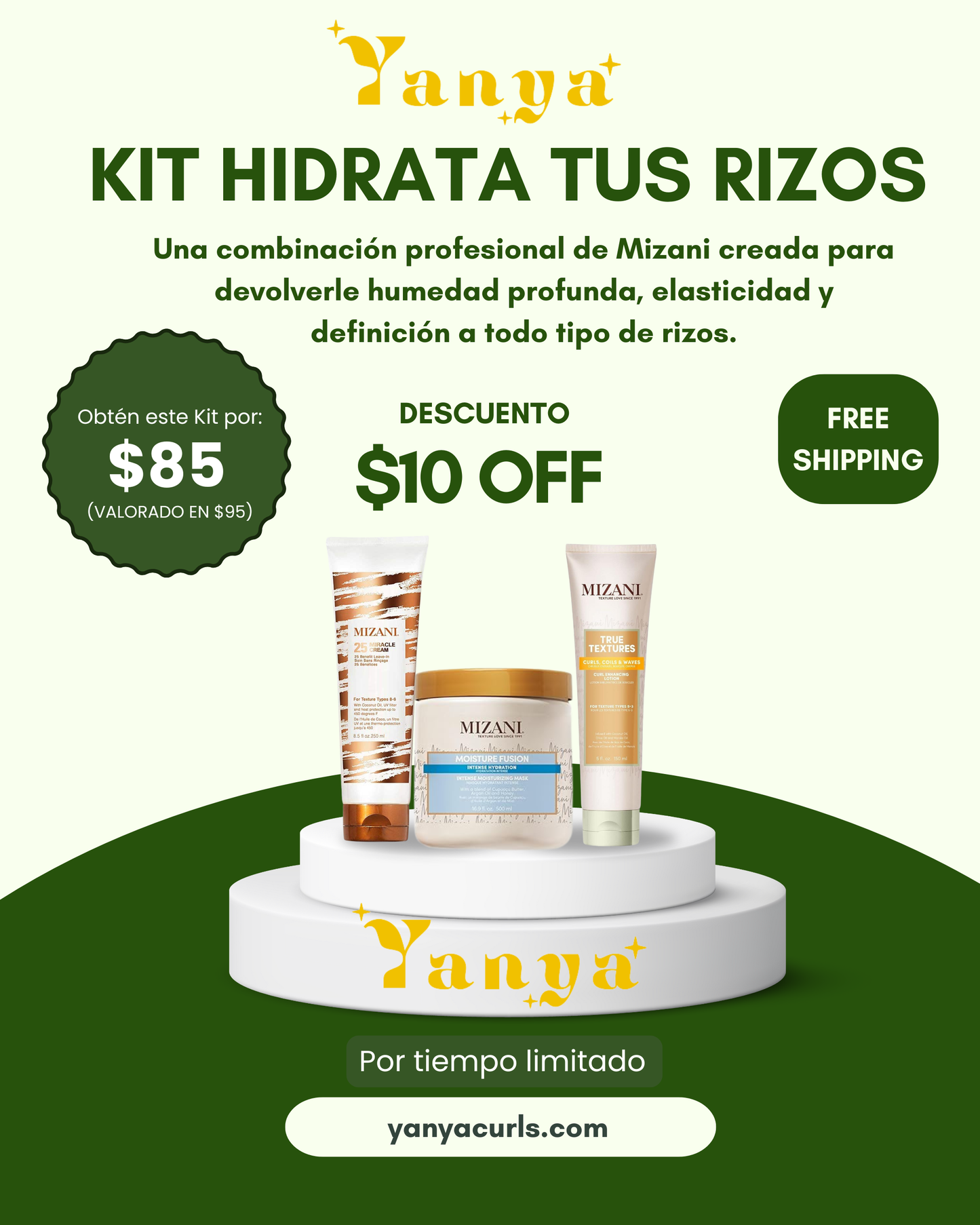 Kit Hidrata tus Rizos